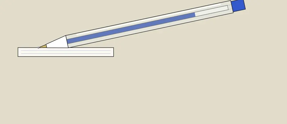 The small air hole on the barrel