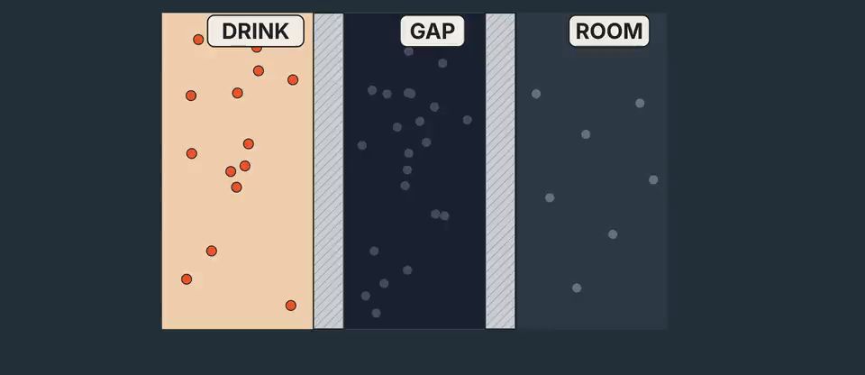 Diagram of Thermos flask